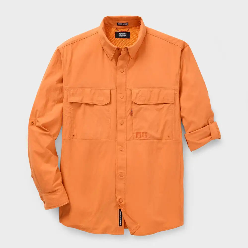 Men's AKHG Sol Survivor Snap-Front Long Sleeve Shirt