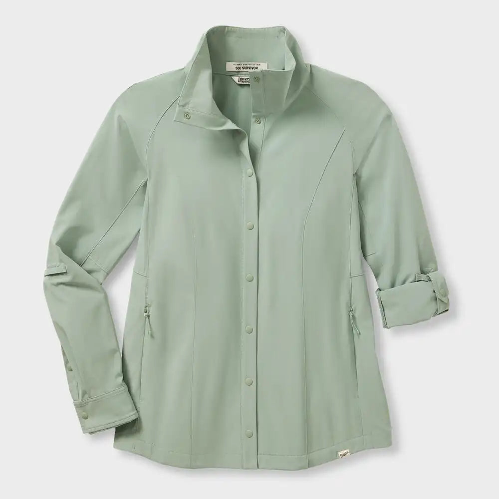 Women's Plus Sol Survivor Sun Protection Shirt Jac